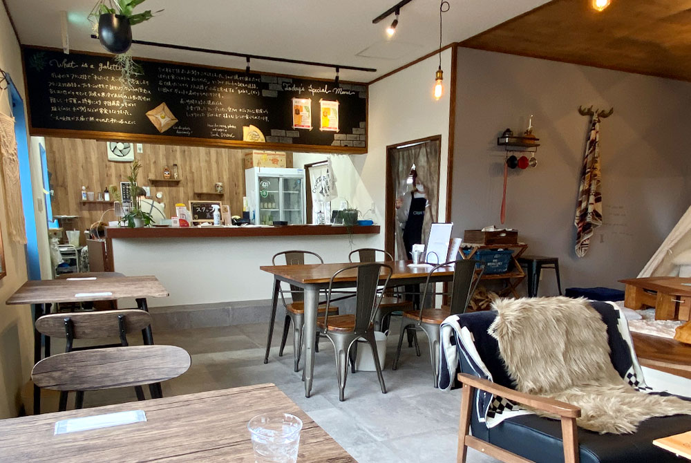 クレープ店